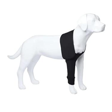 Imagem de Xqpetlihai Mangas para cães para lamber joelheira para cães pós-cirurgia para cães resistente à abrasão manga de recuperação de cães para cães coleira cone alternativa (2S)