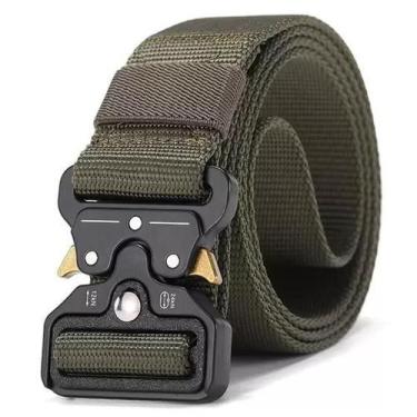 Imagem de Cinto Tático Estilo Militar Masculina Feminino com Fivela de Metal Eng