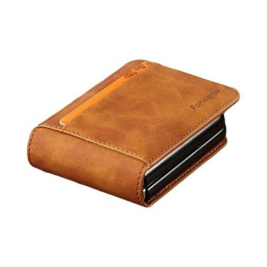 Imagem de Capa De Couro Magnética Ultra Fina Para Samsung Galaxy Z Flip 7 6 5 4 