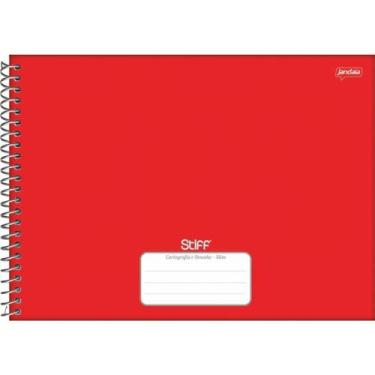 Imagem de Caderno Desenho UNIV Capa Dura STIFF Vermelho 80FLS. - Sao Domingos