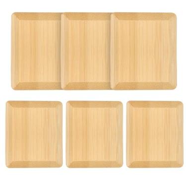 Imagem de DEBETOOL Raspador de panela e raspador de panela de bambu natural - Raspador de pratos sem arranhões para ferro fundido, aço inoxidável e panelas de cerâmica - Ferramenta raspadora de alimentos