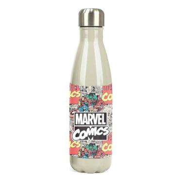 Imagem de Garrafa Térmica Avengers Vingadores Marvel 500Ml - Branco