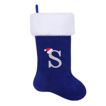 Imagem de Meia de Natal SIRIPHUM Monogram bordada 52cm
