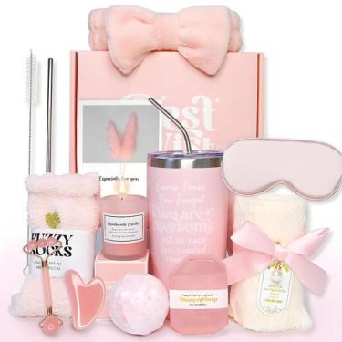 Imagem de Canasta de Regalo DUGYGA Set de Spa Relajante con Vaso Térmico y Vela