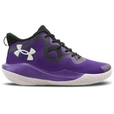 Imagem de Tênis Under Armour Bankshot SE Masculino, 43, Roxo