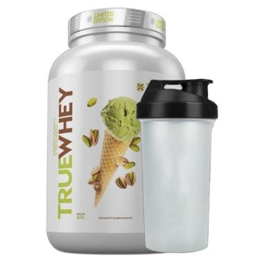 Imagem de Whey Protein Pistache 837g Coqueteleira - True Source-Unissex