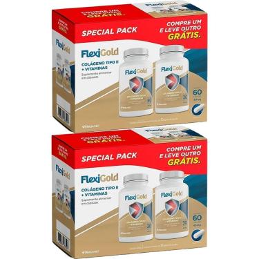 Imagem de Kit 2X Flexigold Special Pack - 60 Cápsulas - Herbamed-Masculino