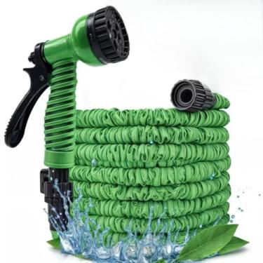 Imagem de Mangueira Mágica Extensível Alta Pressão15mt e 30mt Bico 7 Funções Jardim Quintal Carro Varanda