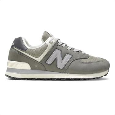 Imagem de Tênis New Balance 574 V2 Unissex (Cinza/Prata, BR, Adulto, Numérico, 37)