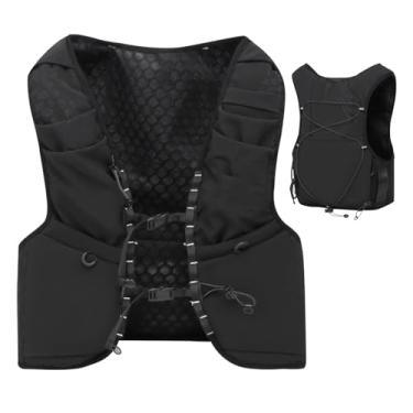 Imagem de Mochila Pacote de Hidratação,Mochila Colete de Hidratação para Corrida, Colete leve para mochila, Colete de corrida mochila de hidratação de água ao ar livre ciclismo acampamento escalada