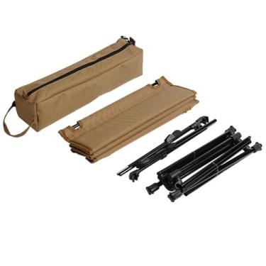 Imagem de Shakven Mesa de piquenique portátil, Mesa portátil de acampamento ao ar livre, Mesa dobrável resistente ao ar livre com bolsa de transporte para festa, praia, churrasco, viagens, pátio, piquenique