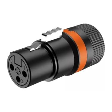Imagem de Conector Xlr Fêmea Rotativo Roxtone Lx3f Low Profile