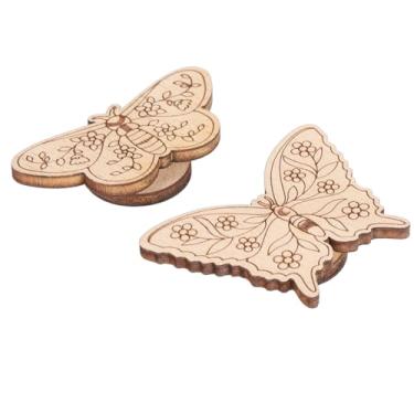 Imagem de KIMISS Suporte Magnético para Agulhas - Armazenamento Em Madeira de Faia Esculpida para Ponto Cruz e Bordado - Ímã de Agulha Grossa Feito à Mão para Artesanato Organizado (Faia 2)