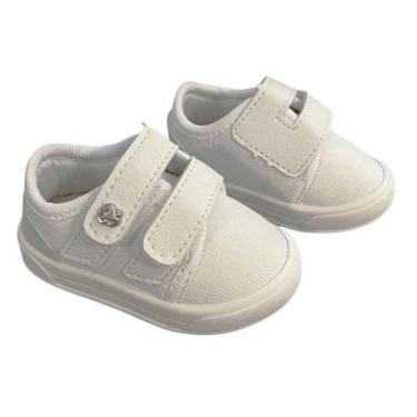 Imagem de Tênis Infantil Pimpolho Pequenas Descobertas Branco-Unissex