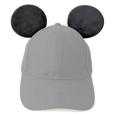 Imagem de Diycoming 2 Pair Magnetic Mouse Ears for Cap,Hat Accessories Decor for Baseball Caps, Trucker Hats, Hoodies(Black Color)