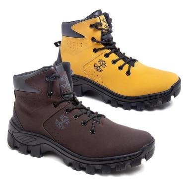 Imagem de Kit 2 Bota Coturno Adventure Venetto Masculino Confortável-Masculino