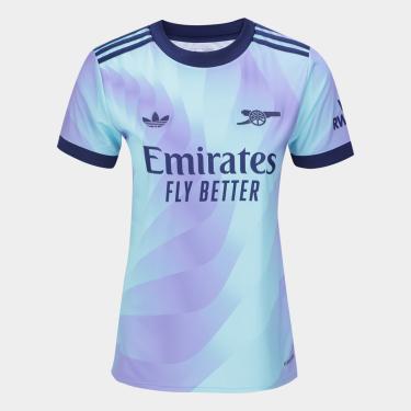 Imagem de Camisa Arsenal Adidas Third Torcedor 24/25 s/n° Feminina-Feminino