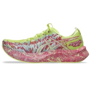 Imagem de ASICS Tênis de corrida feminino Noosa TRI 16, Amarelo lúcido/rosa brilhante, 35