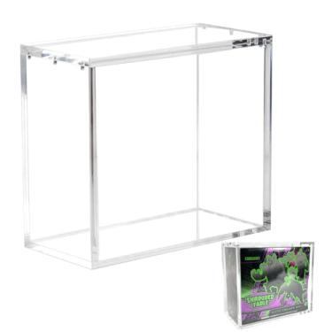 Imagem de Elite Trainer Box Acrylic Case | Deluxe Case Compatible with ETB | Secure Sliding Magnetic Easy Top Loading | Thick 7mm Protection | ETB Clear Display Box Storage Container (Clear)