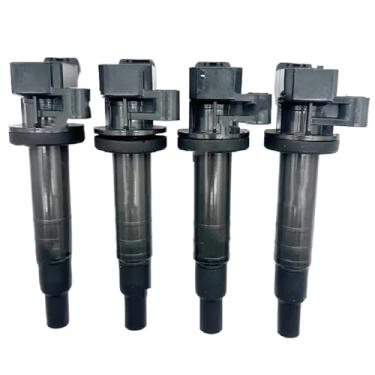 Imagem de Bobina de Ignição Automotiva para Chevy Prizm 1.8L L4 2000 2001 2002 9008019015 9008019019 (Conjunto de 4 peças)