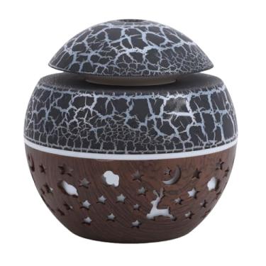 Imagem de ASHATA Umidificadores Pequenos para Quarto, Umidificador de Aromaterapia de 100 Ml Com Luzes Coloridas, Difusor de óleo Essencial, 3 Em 1 para Quarto Doméstico, Carro, Escritório