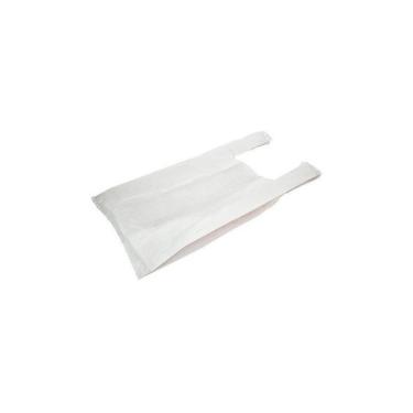 Imagem de Sacolas Plasticas Branca Reciclada Reforçada 90x100 5 Kg