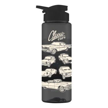 Imagem de Garrafa de Água 750ML Ijnfantil Plástico Academia Treino Squeeze - - B