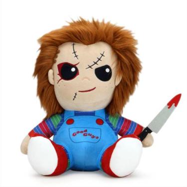 Imagem de Boneca de brinquedo de pelúcia Chucky Anime de 20 cm para presente inf