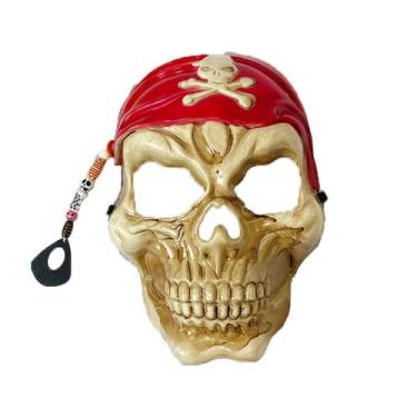 Imagem de Máscara de cosplay de Halloween Piratas do Caribe é assustadora - Yiwe