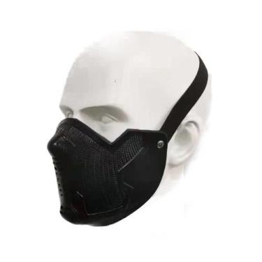 Imagem de Capacete de látex de Halloween com máscara Cosplay Winter Soldiers - y