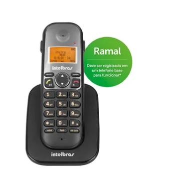 Imagem de Ramal Telefônico, Sem Fio, Com Identificador De Chamadas, Até 7 Ramais, Viva Voz, Modo Babá, Intelbras - TS5121