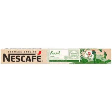 Imagem de Cápsula de Café Espresso Nescafé Arábica Brazil - Farmers Origins 10 C
