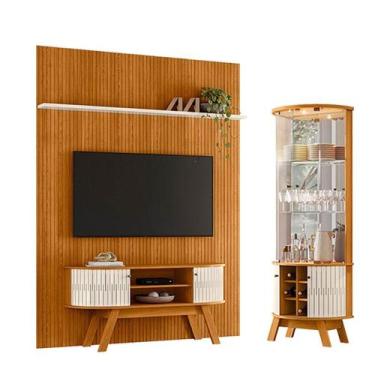 Imagem de Painel Piso Teto New Interlagos com Rack Bancada Atlanta New Silversto