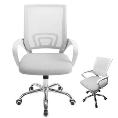 Imagem de Cadeira de Escritorio Giratoria Trabalho Home Office Altura Ajustavel 