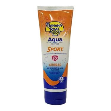 Imagem de Loção Protetora Solar UVA/UVB Aqua Protect Sport FPS 50+ Banana Boat 2