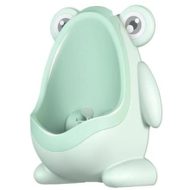 Imagem de Mictório Infantil Pinico Sanitário Crianças com Ventosas - Fx, Verde C