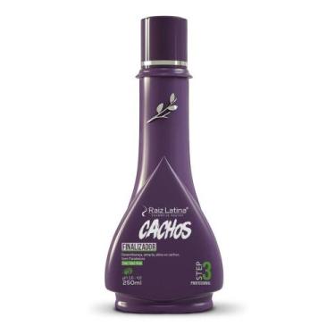 Imagem de Finalizador Cachos 250ml Raiz Latina Cabelos Cacheados Hidratação Defi