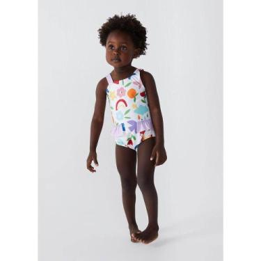 Imagem de Maiô Infantil Com Proteção Solar UV Estampado - hering