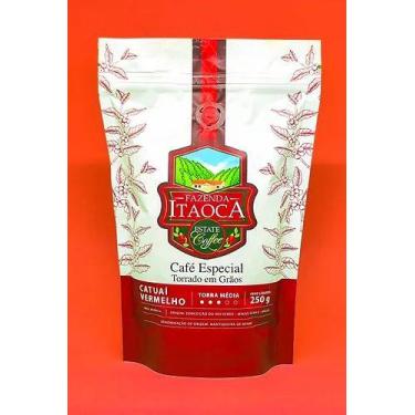 Imagem de Café Catuai Vermelho Torrado em Grãos 250g - Fazenda Itaoca