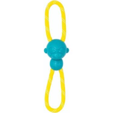 Imagem de Brinquedo Cabo de Guerra Zippypaws RopeTugz Tuff Macaco Para Cães - Az