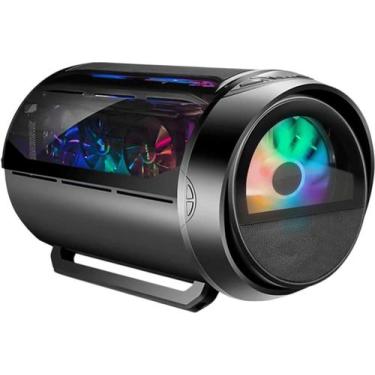 Imagem de Gabinete Gamer K-mex CG-02KZ Micro Genki Com 1 Fan RGB 200mm - K-mex I