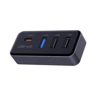 Imagem de Hub USB 4 Em 1 Para Tesla Model 3 E Model Y: Estação De Ancoragem Para
