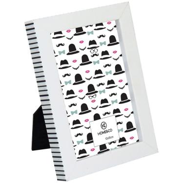 Imagem de HOME&CO MADDIE PORTA-RETRATOS 10X15 18x13x3cm PLÁSTICO BRANCO