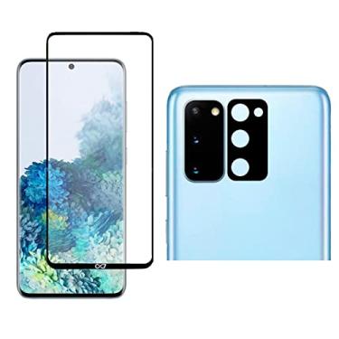 Imagem de KIT Samsung Galaxy S20 Película De vidro 3D + Pelicula de Câmera (tela 6.2) (C7COMPANY)