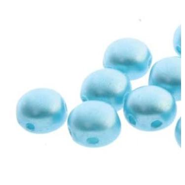 Imagem de 6mm Pastel Aqua Candy Beads