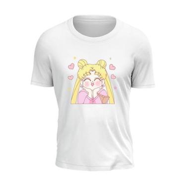 Imagem de Camiseta T-Shirt Serie Manga Sailor Moon Cut Fofo - Shap Life