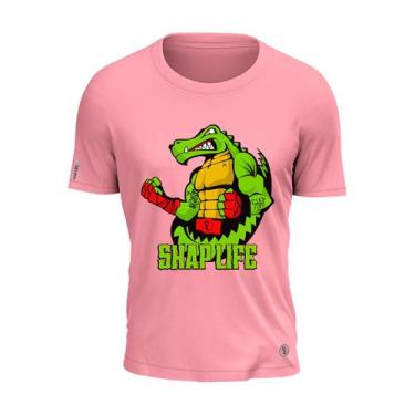 Imagem de Camiseta Jacaré Lutador Crocodilo Fighter Academia Gym Shap Life