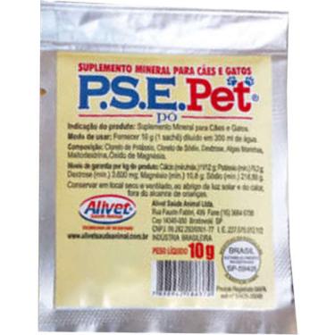 Imagem de Suplemento Mineral Alivet P.S.E. Pet pó - 10 g