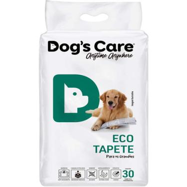 Imagem de Tapete Higiênico Dog's Care Descartável Eco Grande Porte - 30 Unidades