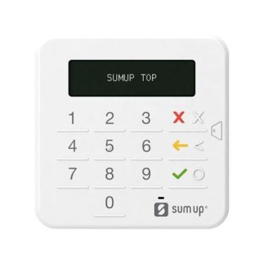 Imagem de Máquina De Cartão Sumup Top Sem Aluguel - Bluetooth - Sumup Top + Capi